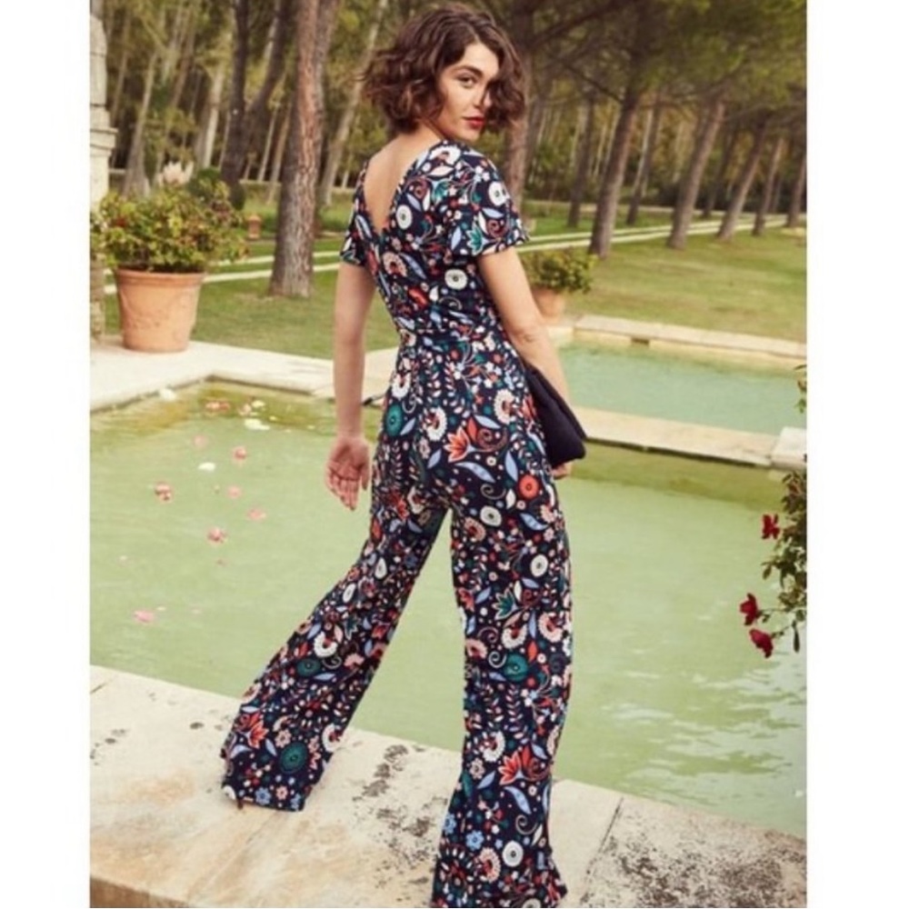 Boden Camille Pointe Belted Jumpsuit 6T